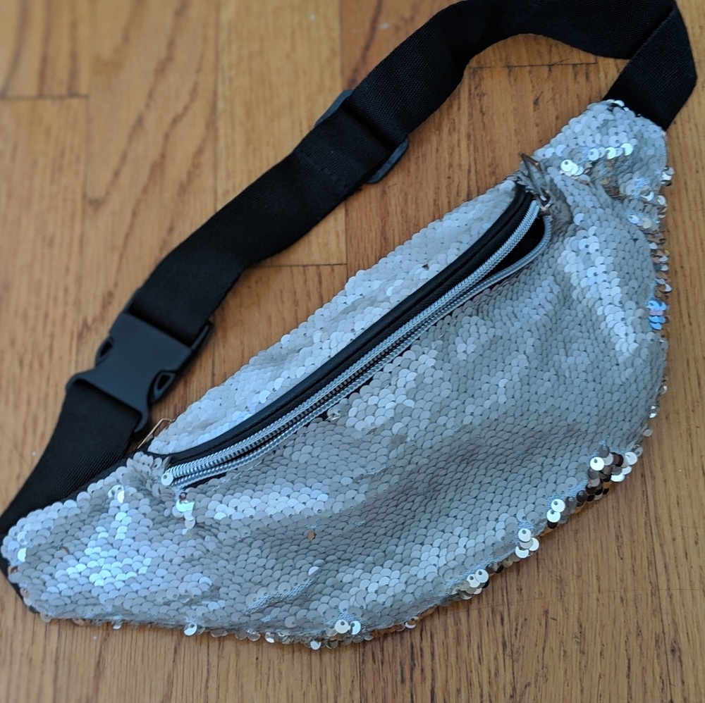 Sequin Fanny Pack - Hip or Crossbody Bag